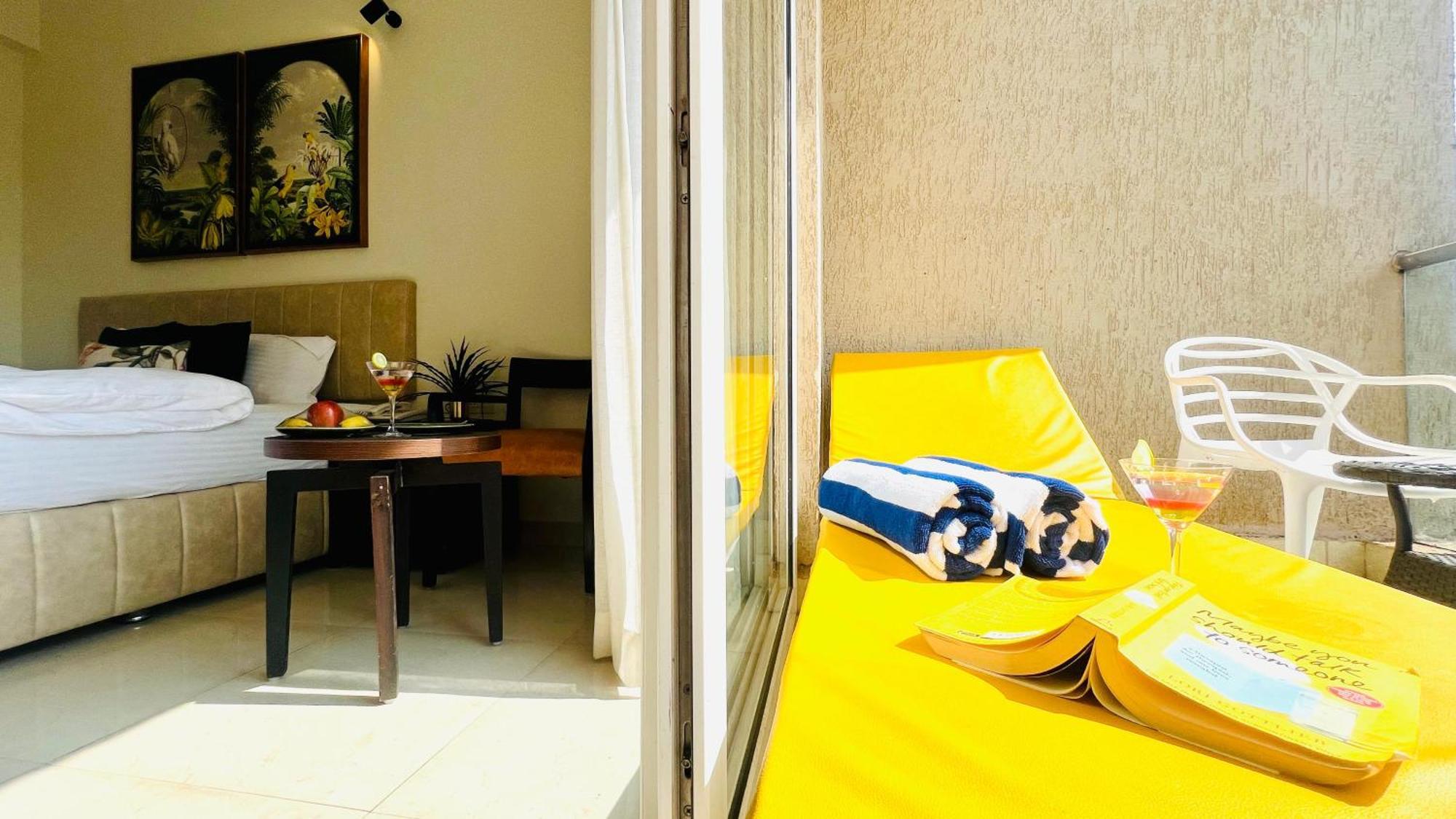 Bluo Amani Vagator - Boutique Hotel Goa Anjuna Eksteriør billede
