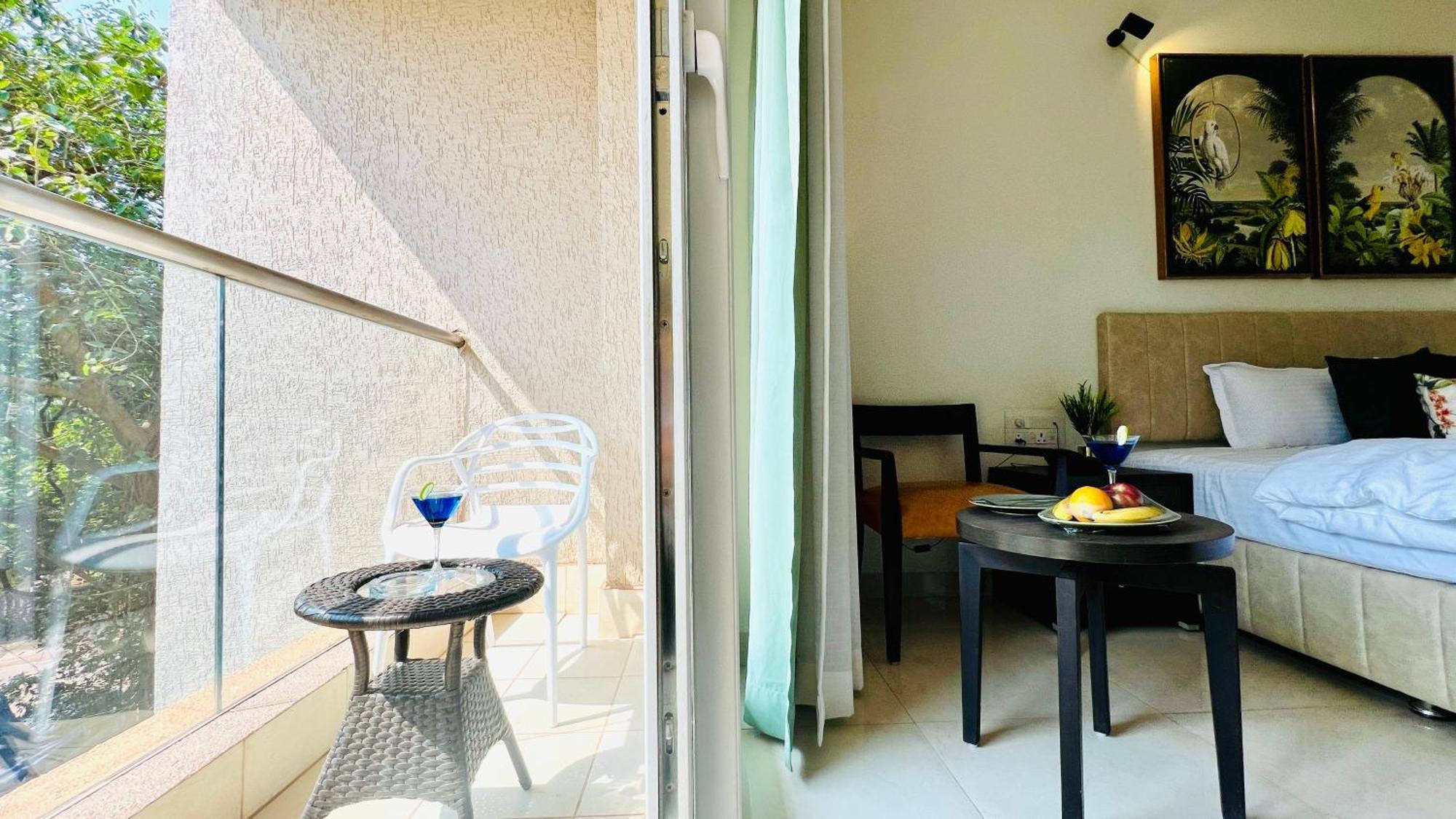 Bluo Amani Vagator - Boutique Hotel Goa Anjuna Eksteriør billede